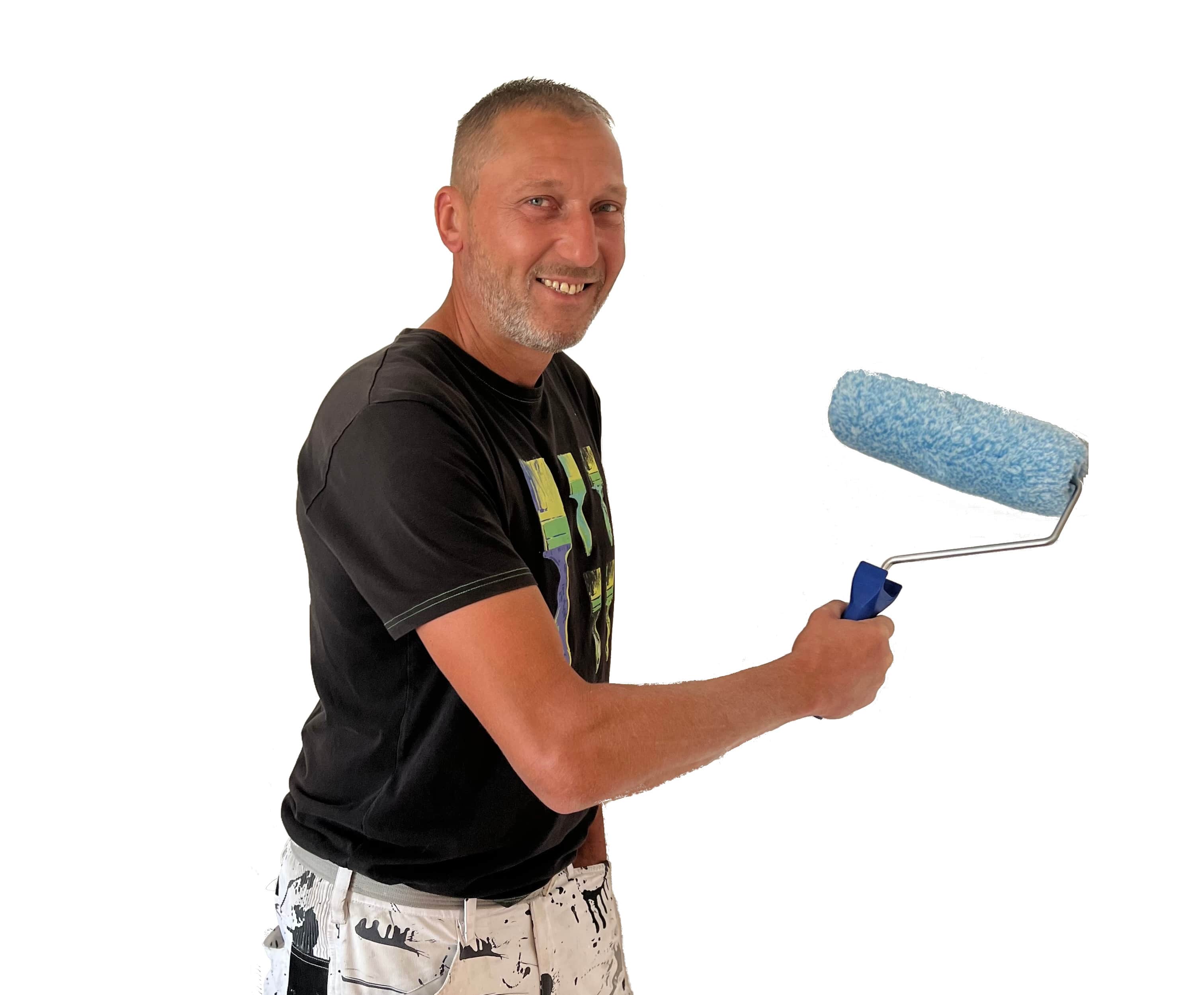 Rudolf Čech malíř a zedník